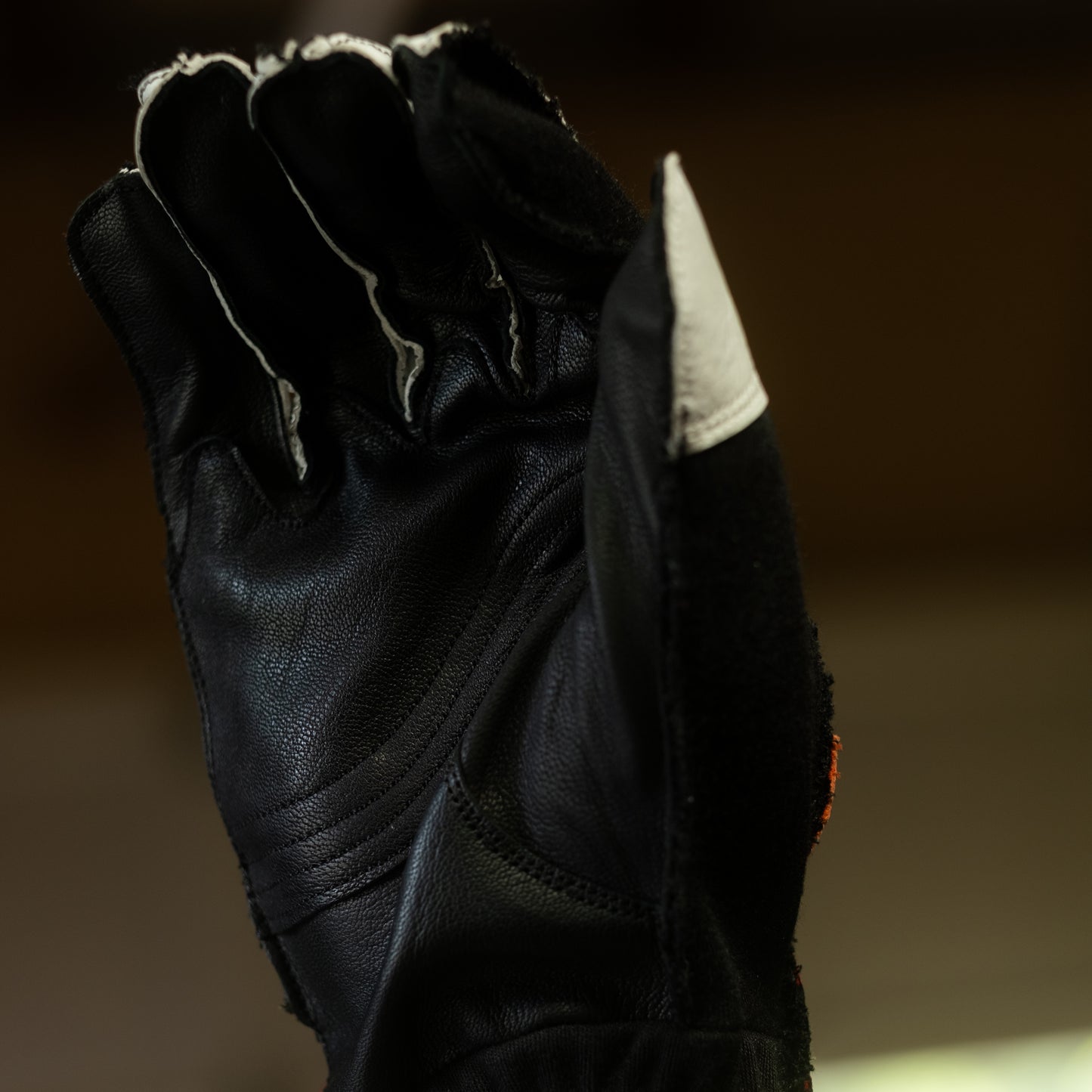 SFI Gloves - Reverse Stitch (Black, Red & White)