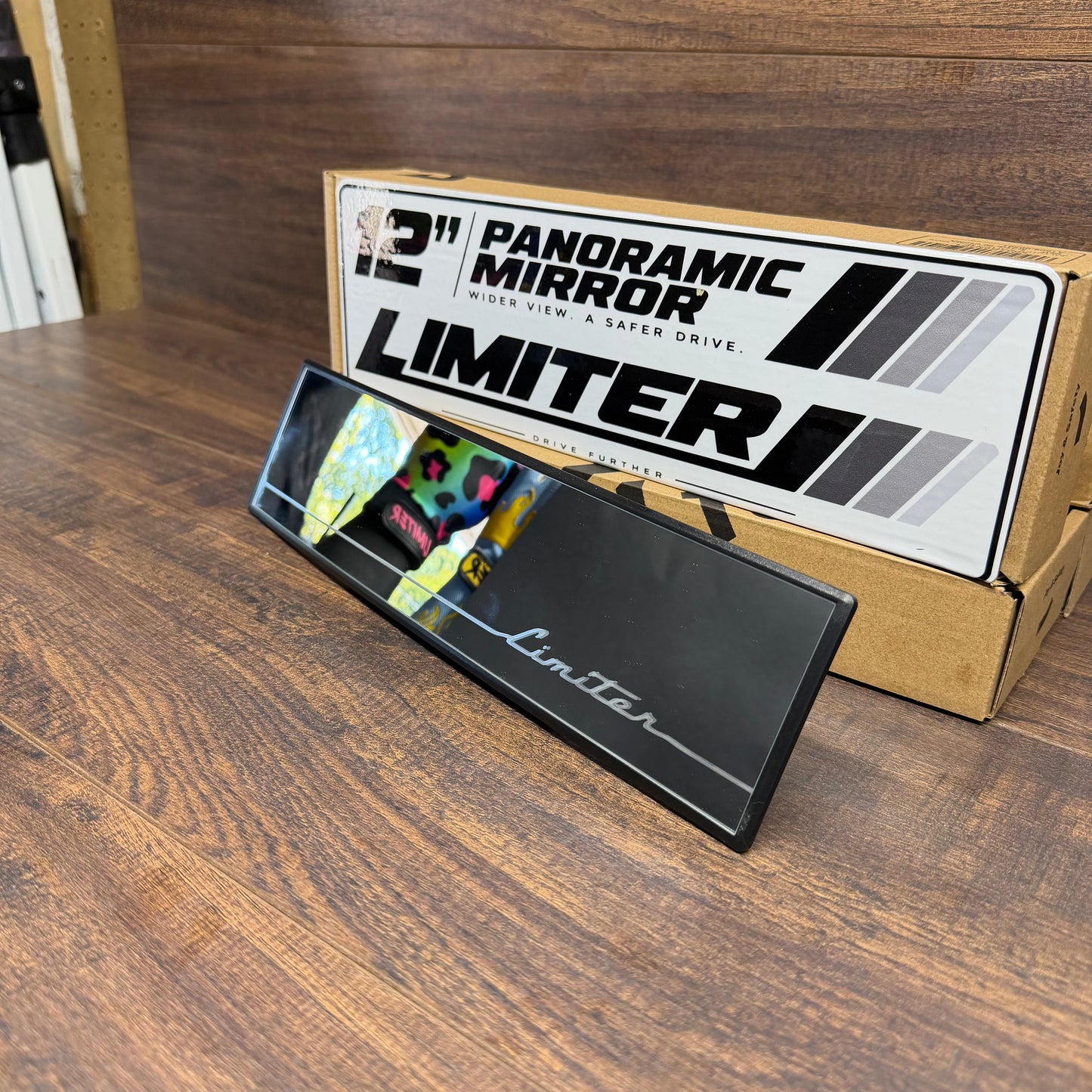 Panoramic mirror cover