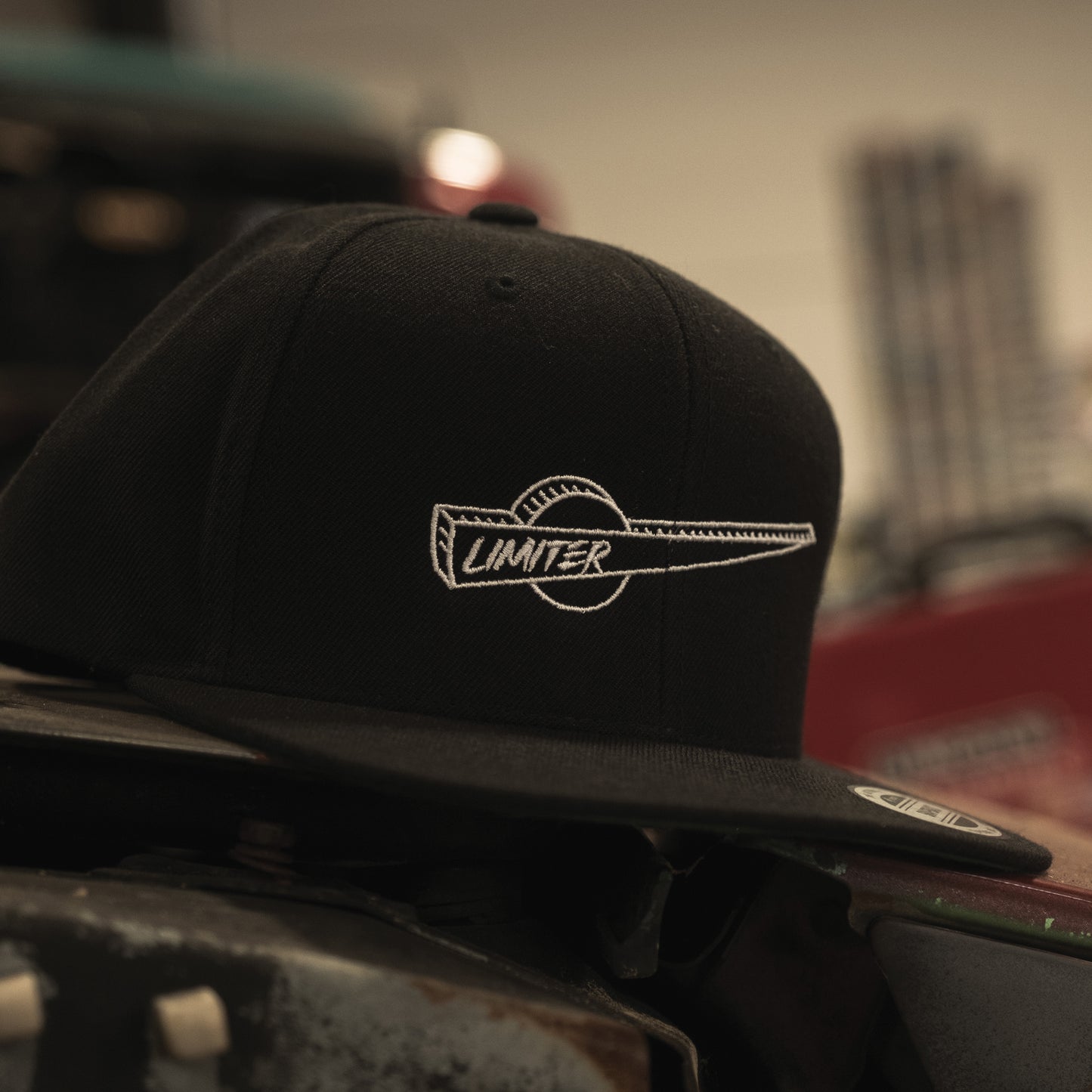 Black Logo Snapback