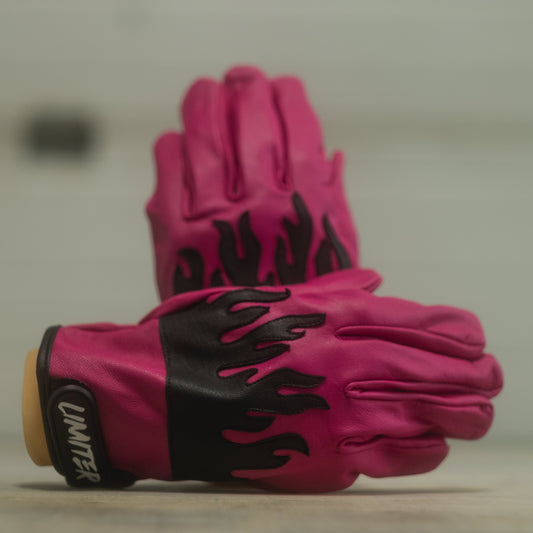 Welding Gloves (Pink/Black)